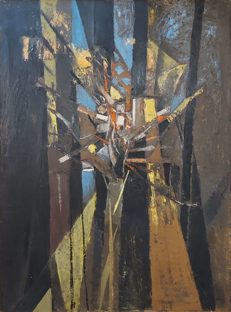 Man in Tree