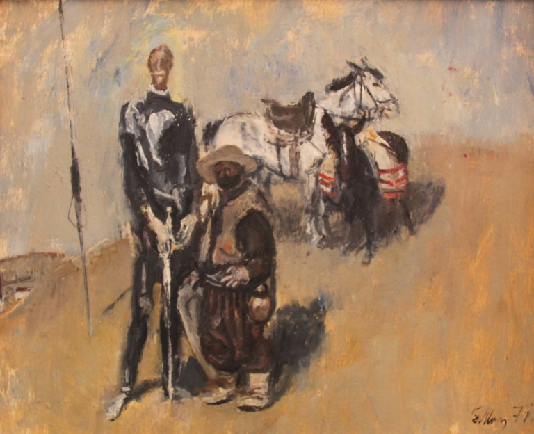 Don Quixote and Sancha Pansa